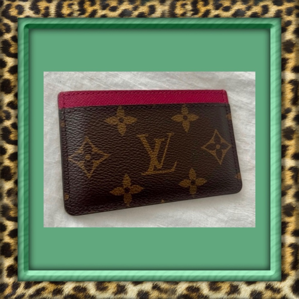 👑✅AUTHENTIC Louis Vuitton Monogram Card Holder